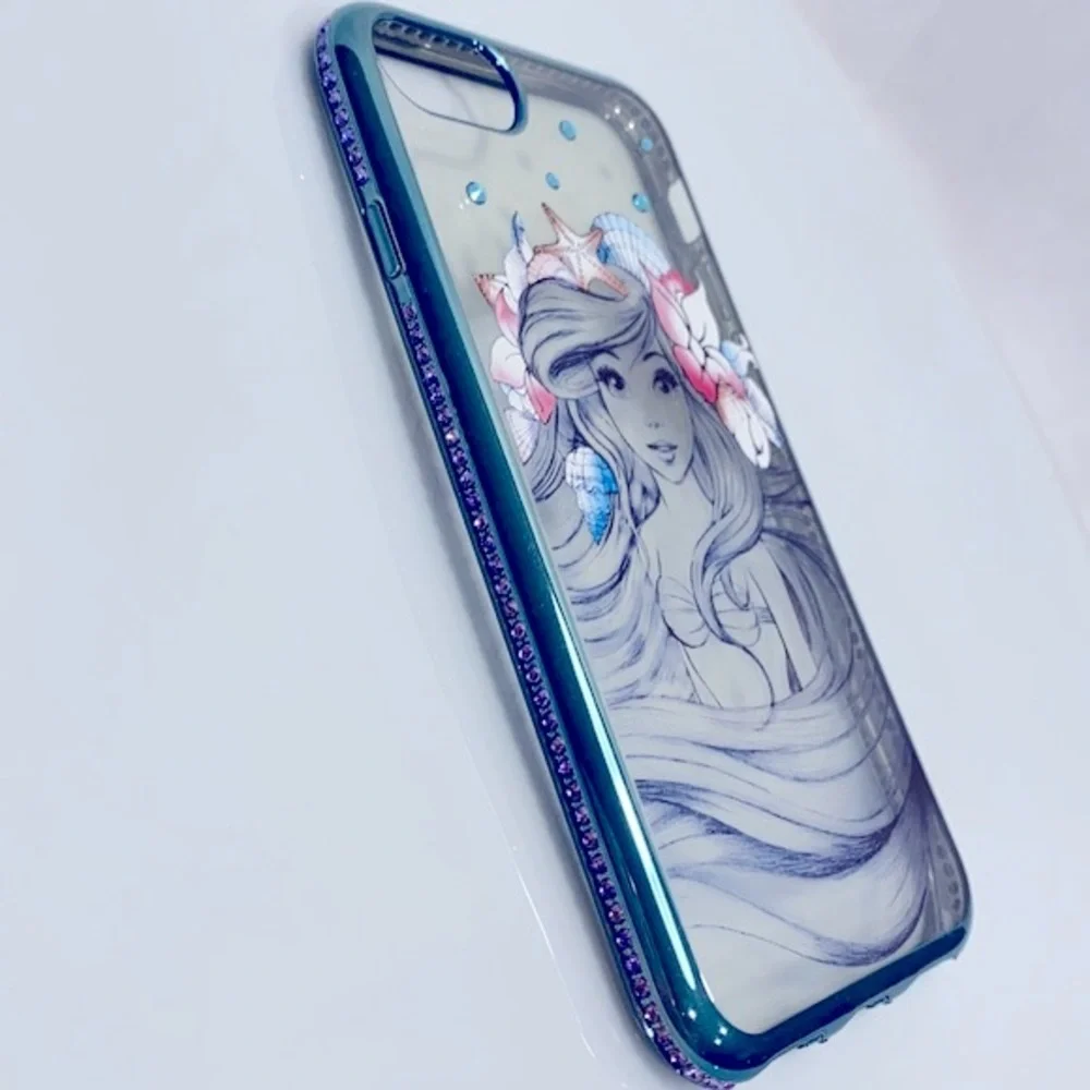 DISNEY D-TECH 'Ariel - Little Mermaid' iPhone 7/6/6S Soft Clear Phone Cover